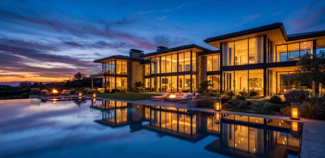Luxury Real Estate Photography – Twilight Exterior 2026