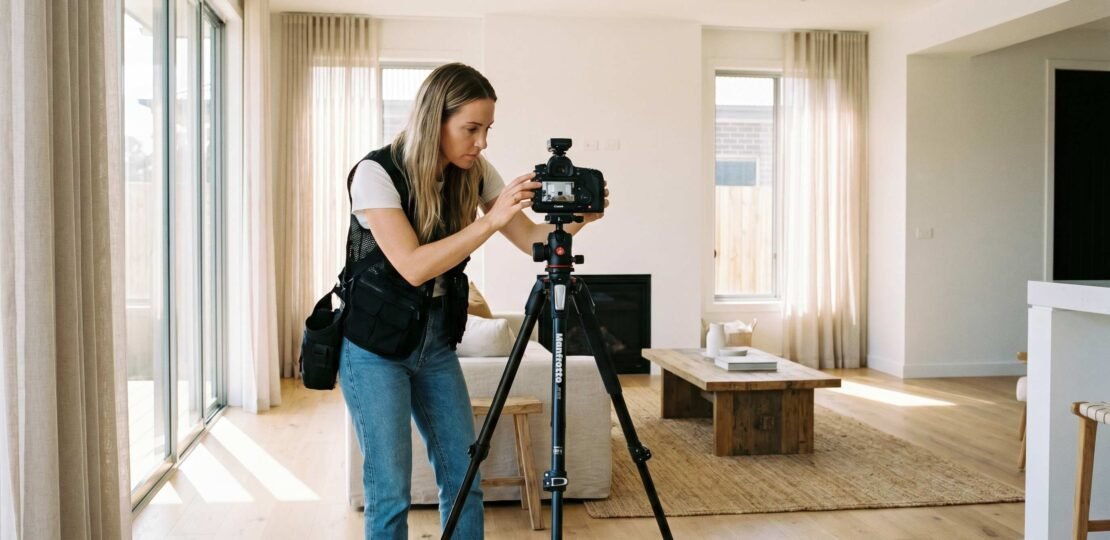 Real Estate Photography Tips – Corner Tripod Setup